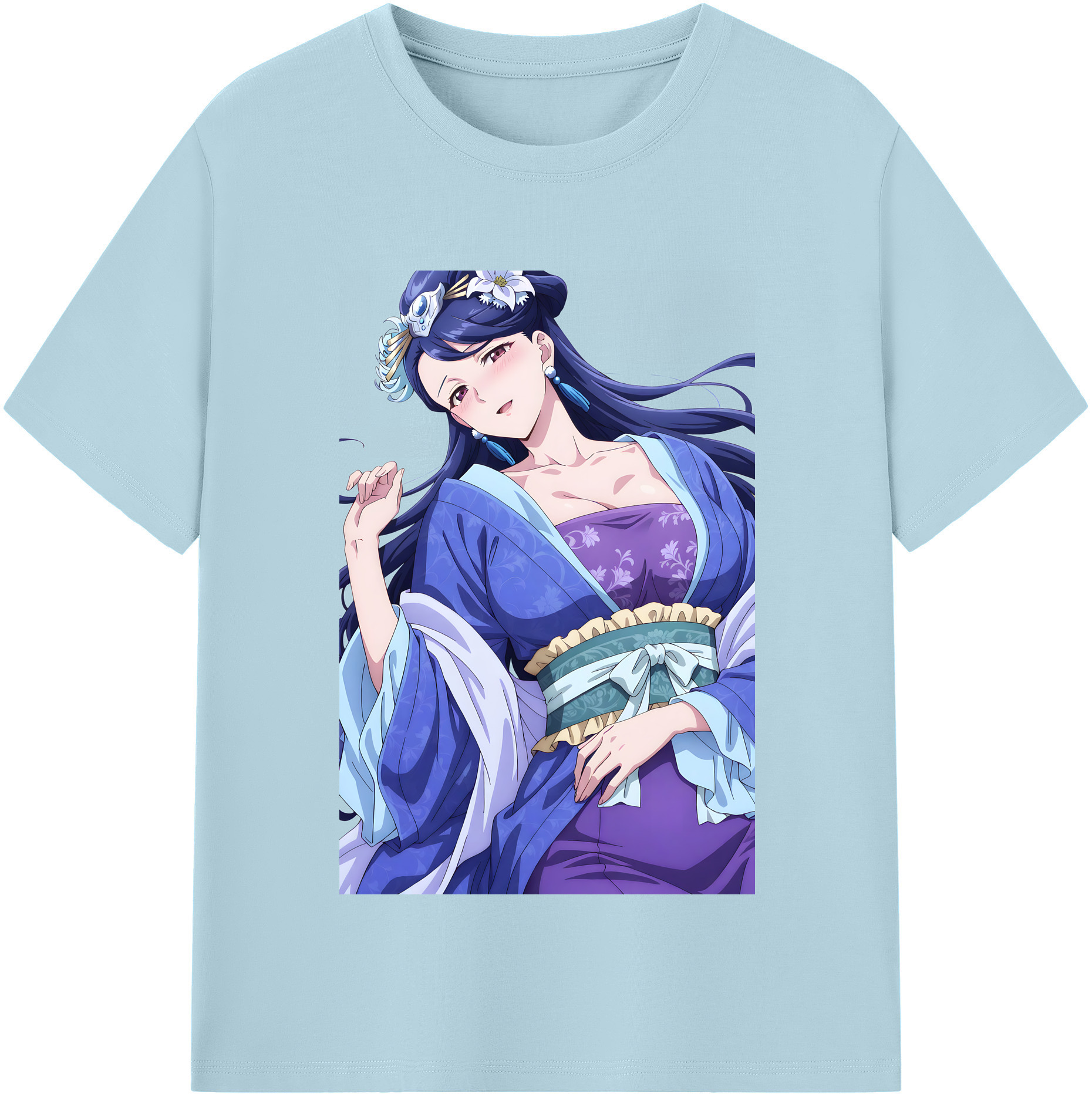 （画像用） 薬屋のひとりごと The Apothecary Diaries 綿100％半袖Tシャツ（フロントプリント）